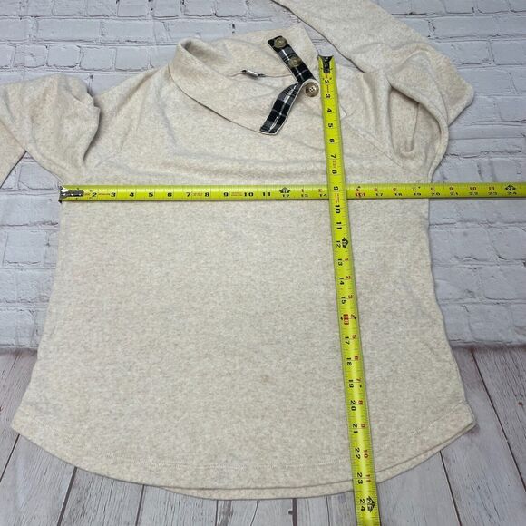 J Crew Women Long Sleeve Sweater Top Size Small Cotton Blend B328 -3 - Picture 2 of 15